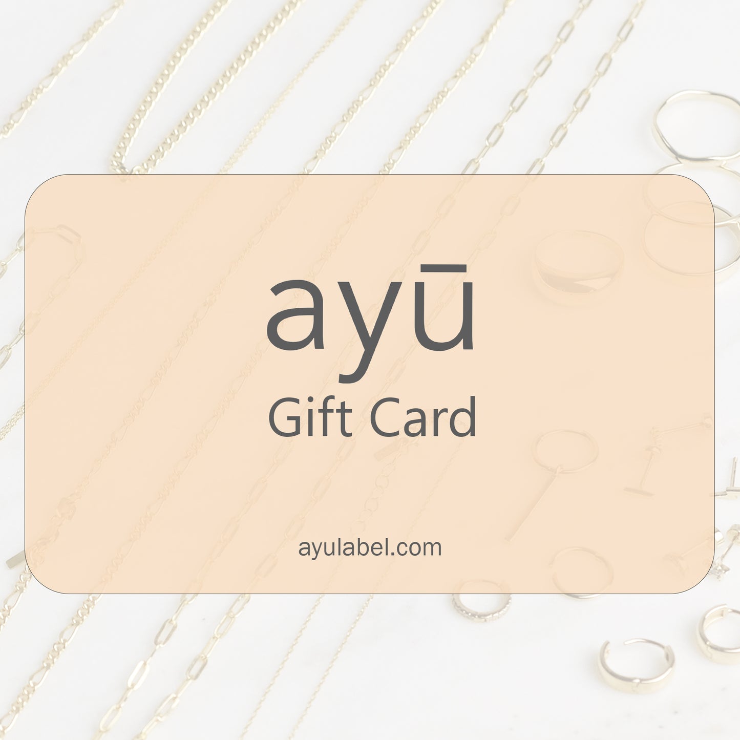 ayu Geschenkgutschein