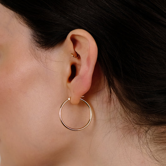 Classic Hoop Earrings Extra Large