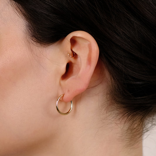 Classic Hoop Earrings Medium