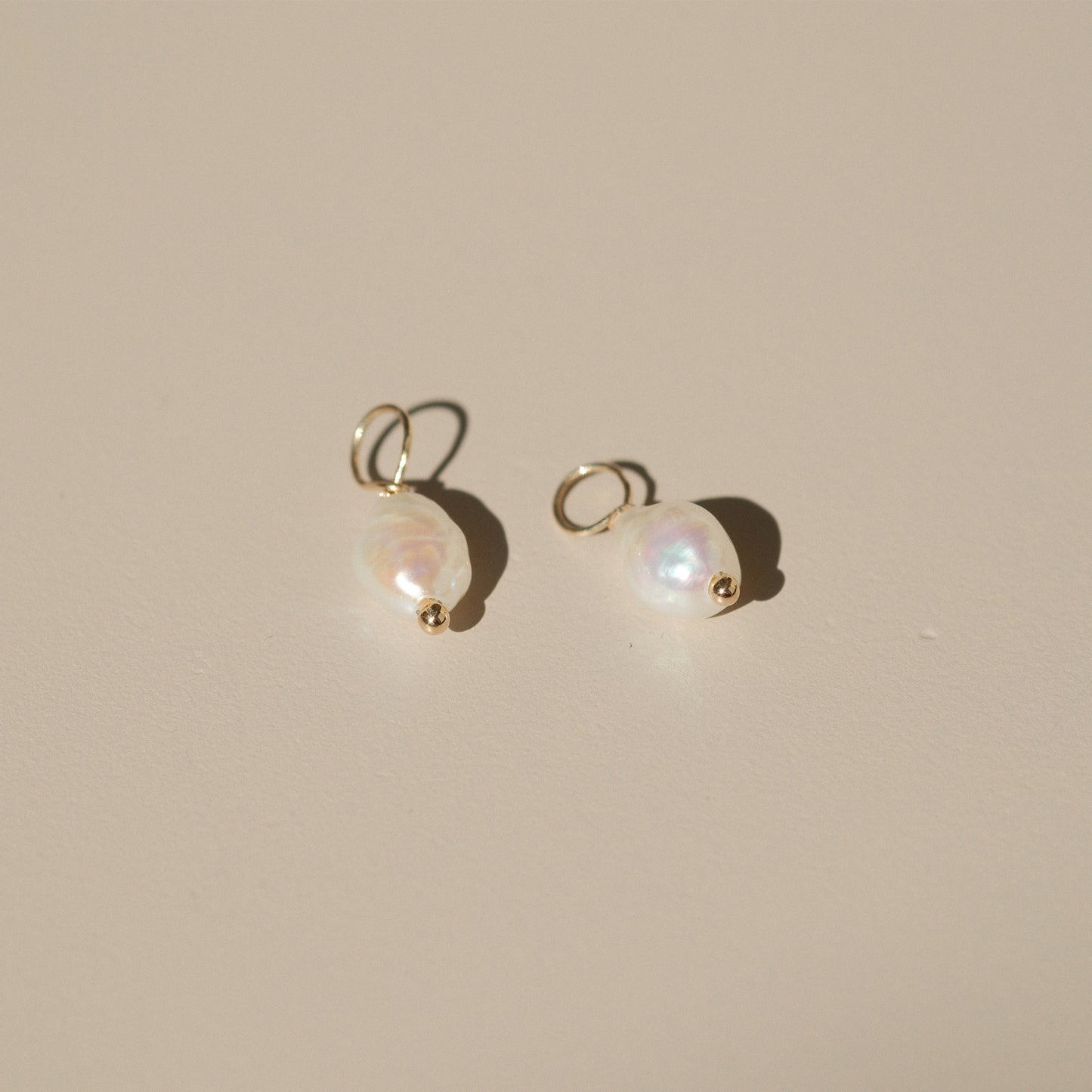 Mini Pearl Charm (Pair)