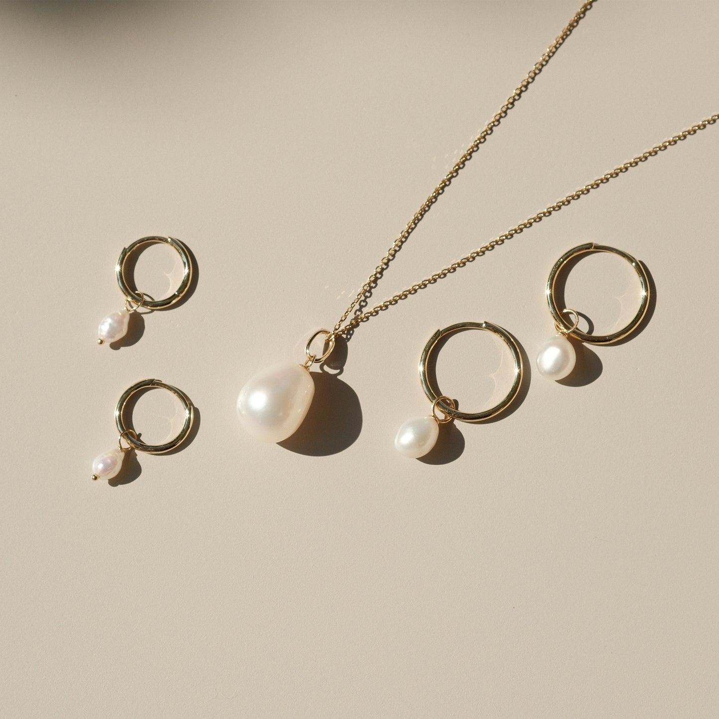 Mini Pearl Charm (Pair)