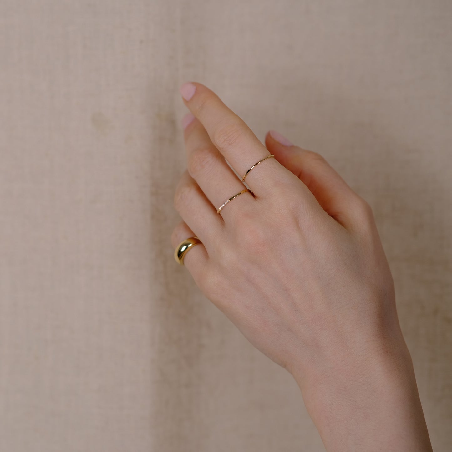 Pinky Dome Ring