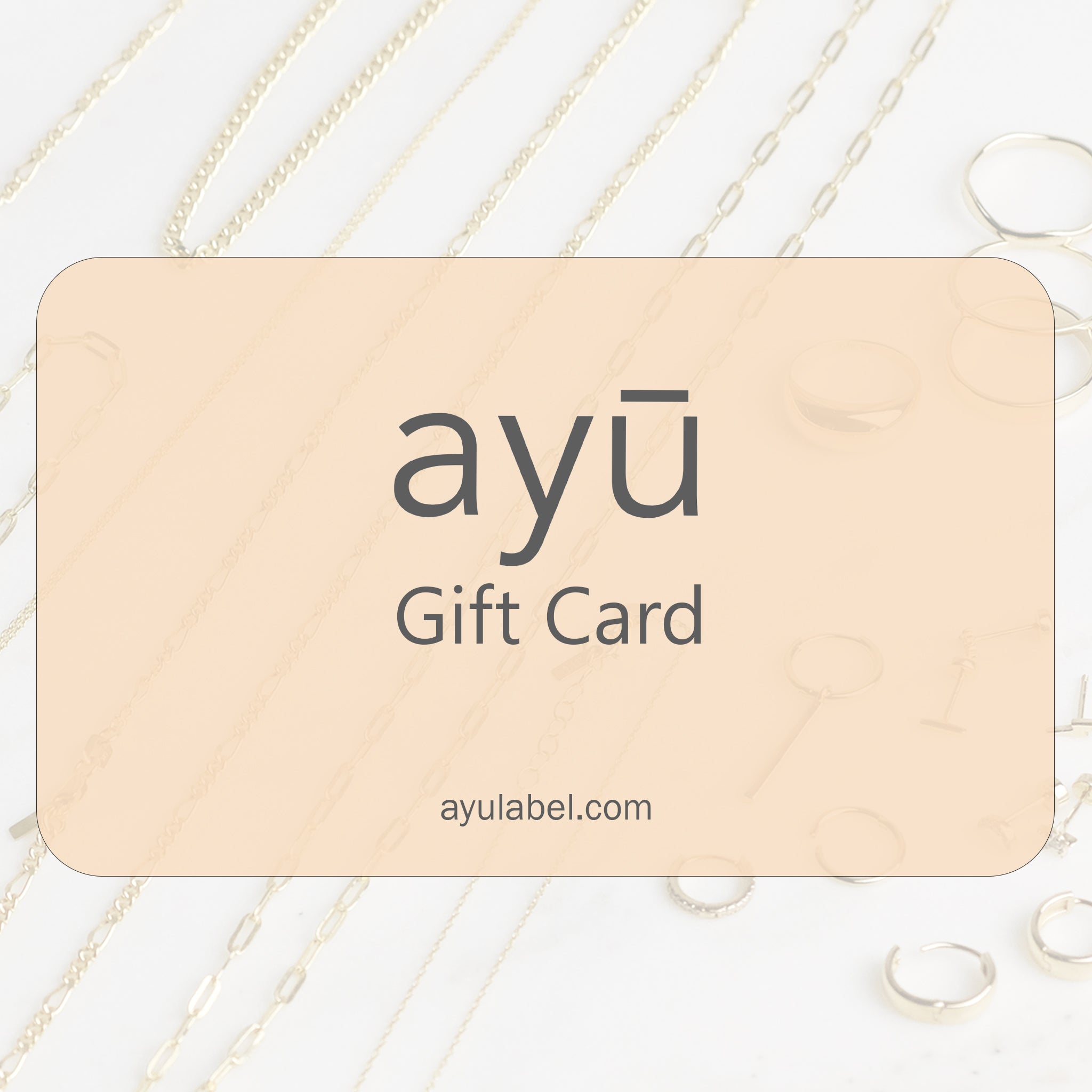 ayu Geschenkgutschein