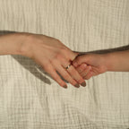Bandring aus 14k Echtgold mit Hand-Gravur.