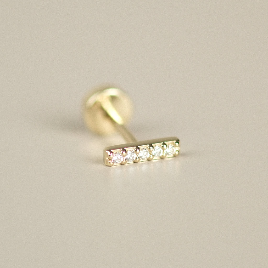 Diamond Bar Stud