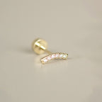 Diamond Curve Stud