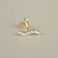 Diamond Wave Stud