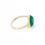 Green Onyx Ring