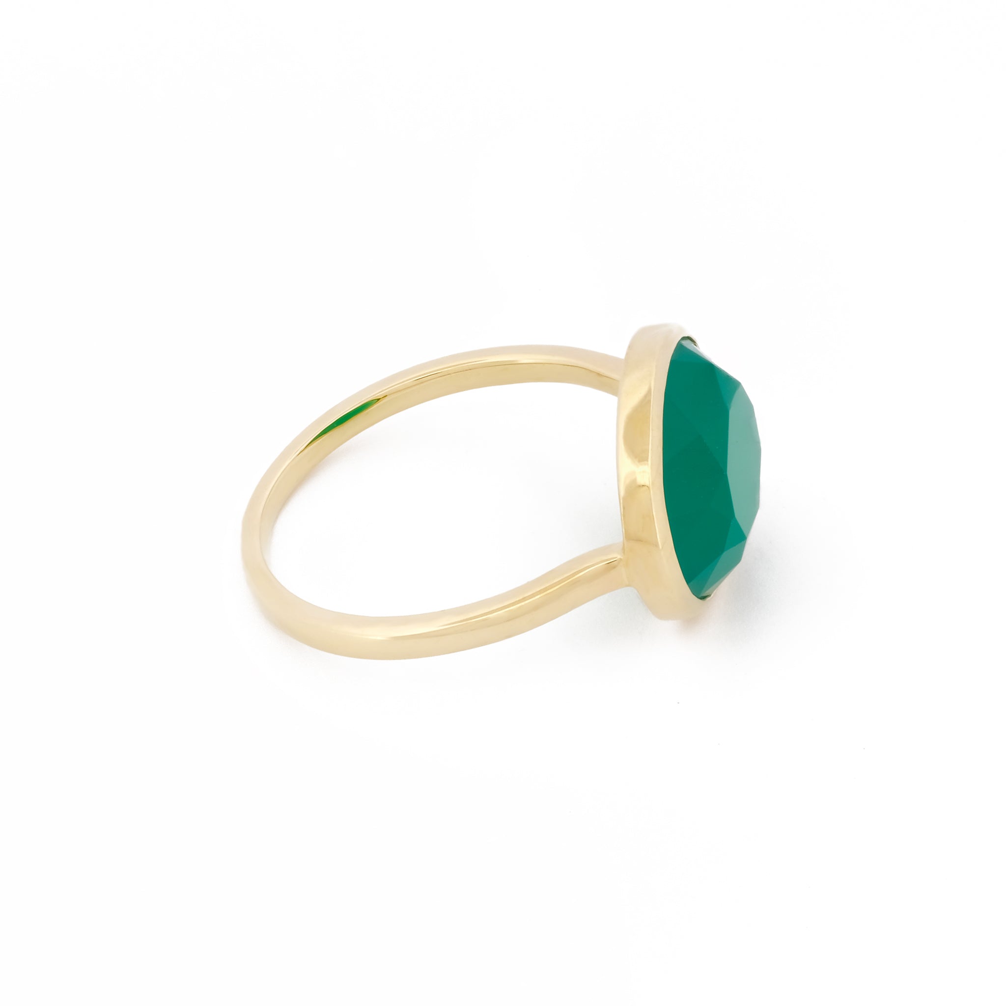 Green Onyx Ring
