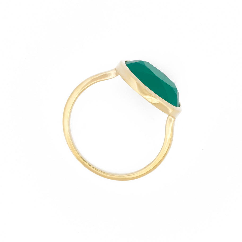 Green Onyx Ring