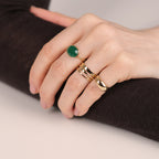 Green Onyx Ring