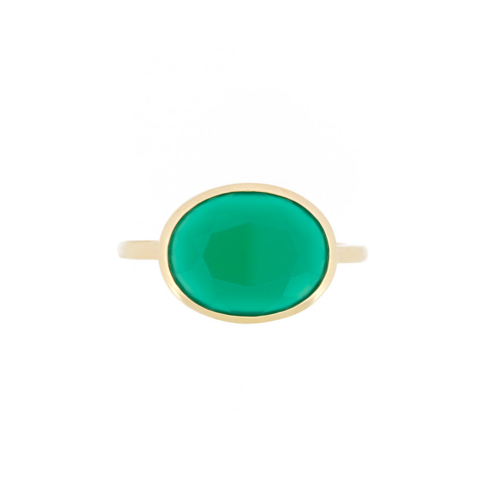 Green Onyx Ring
