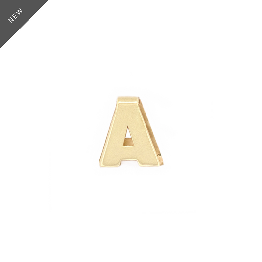 Buchstabenanhänger A aus 14k Echtgold.