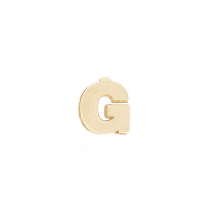 Buchstabenanhänger G aus 14k Echtgold.