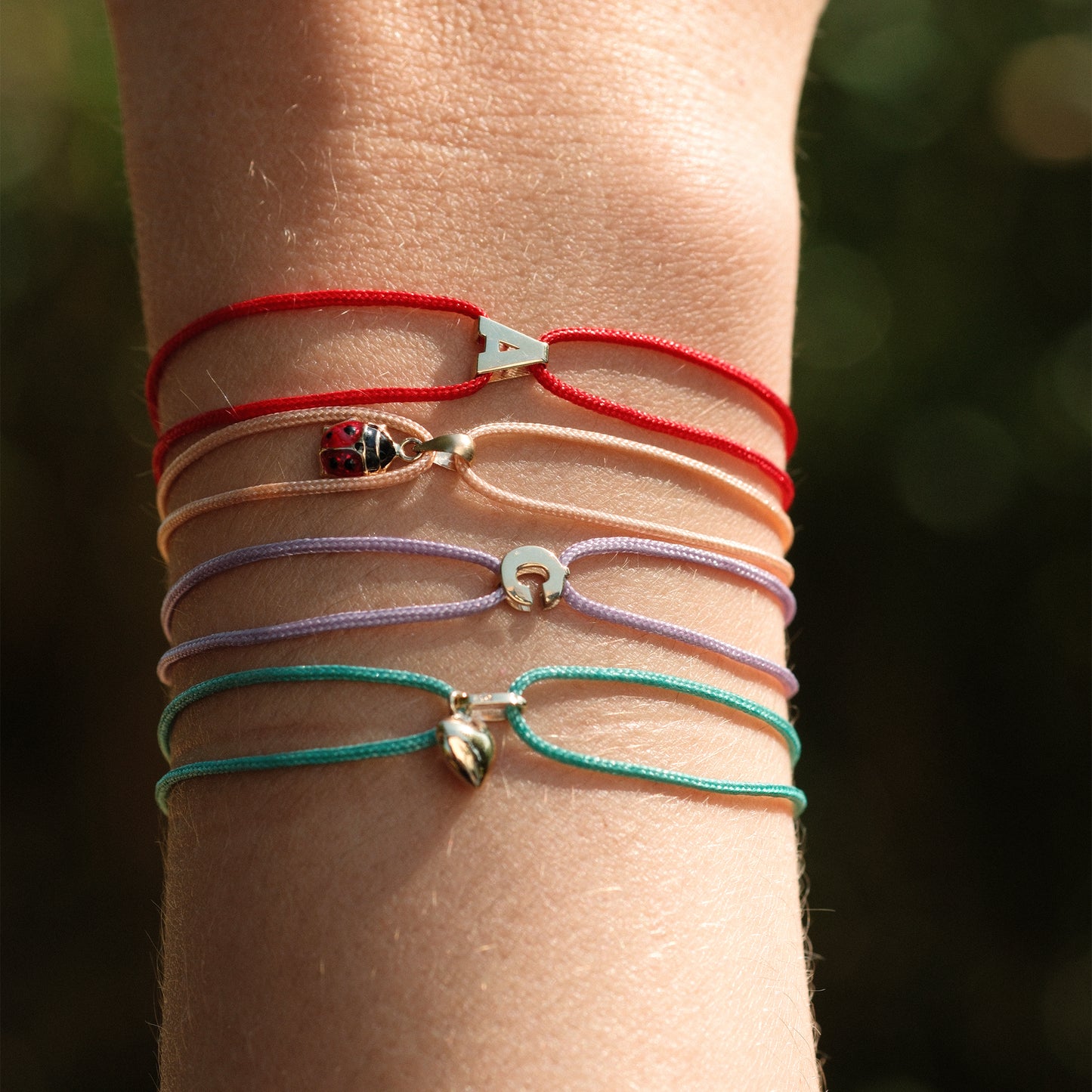 Letter Charm Bracelet