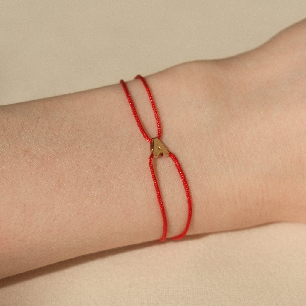 Letter Charm Bracelet
