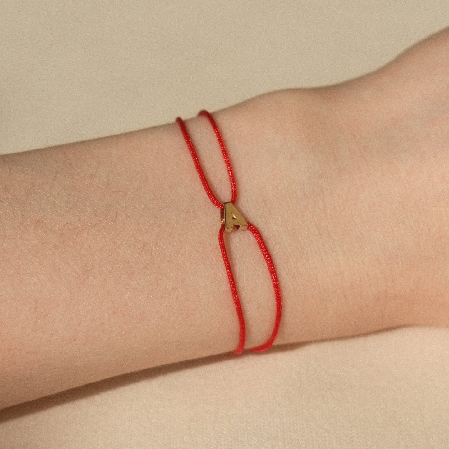 Letter Charm Bracelet