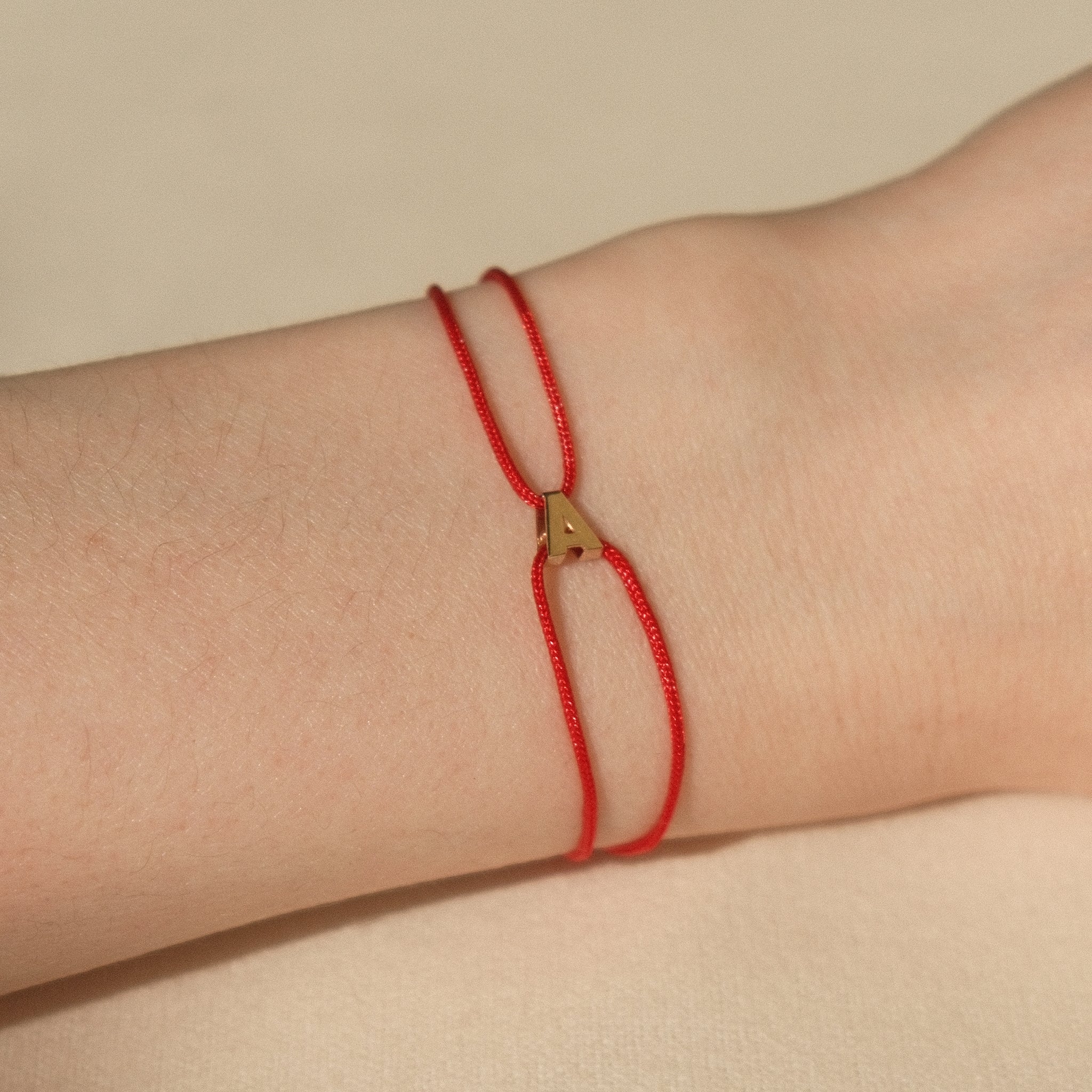 Letter Charm Bracelet