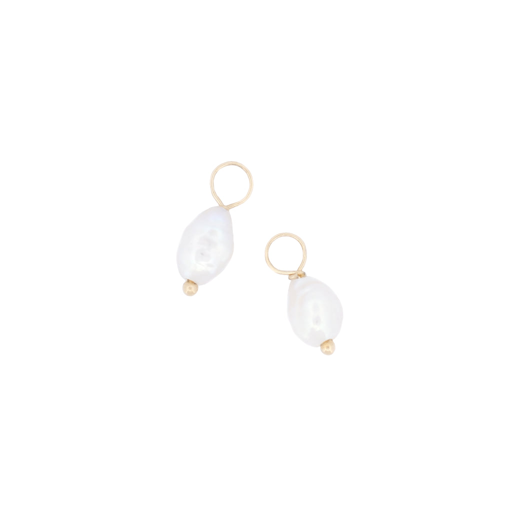Mini Pearl Charm (Pair)