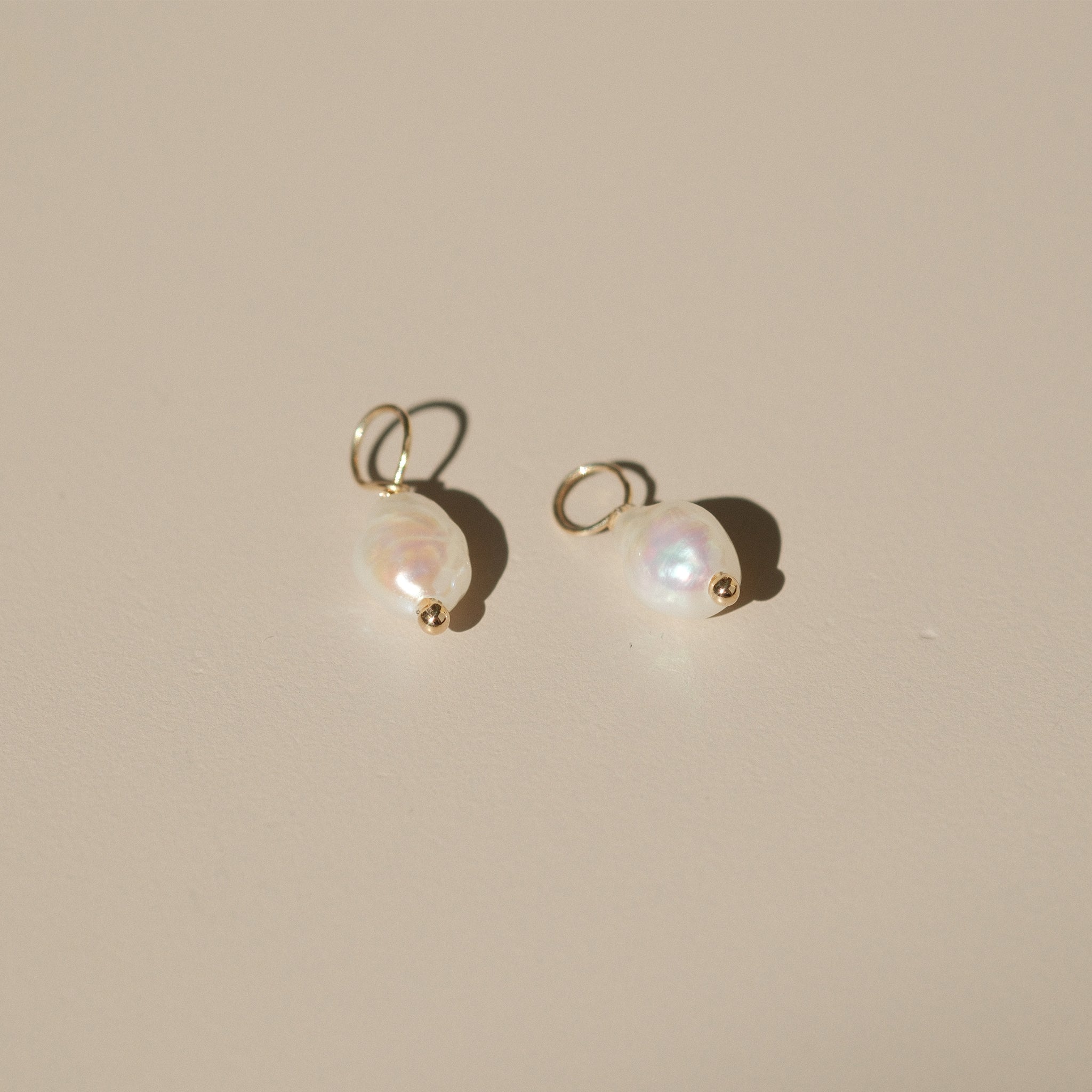 Mini Pearl Charm (Pair)