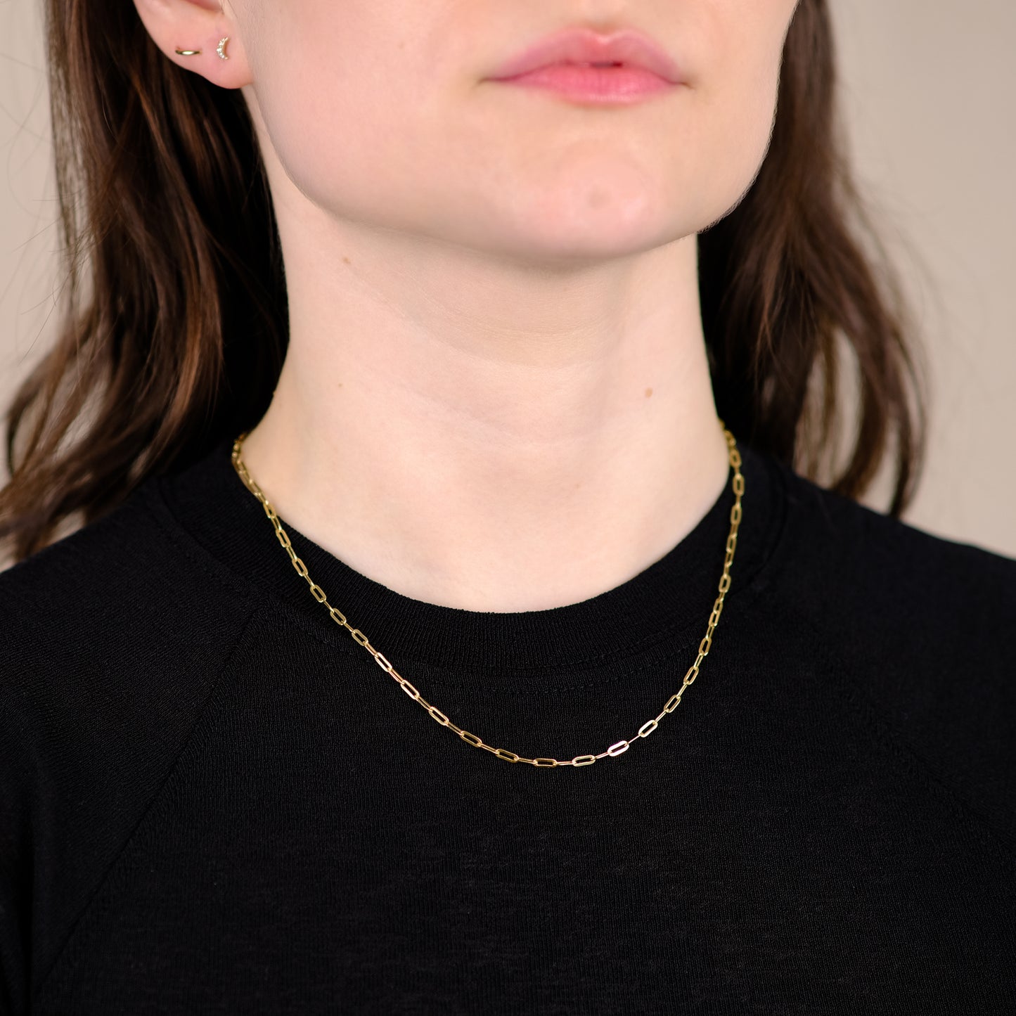 Paperclip Chain Necklace