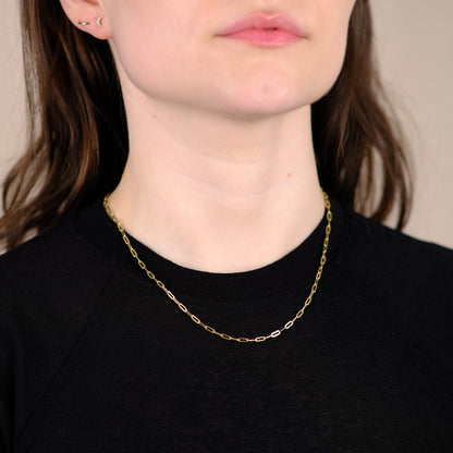 Paperclip Chain Necklace