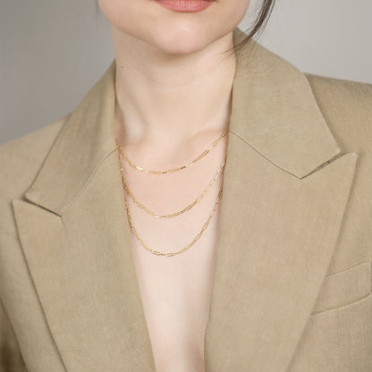 Paperclip Chain Necklace 2.0