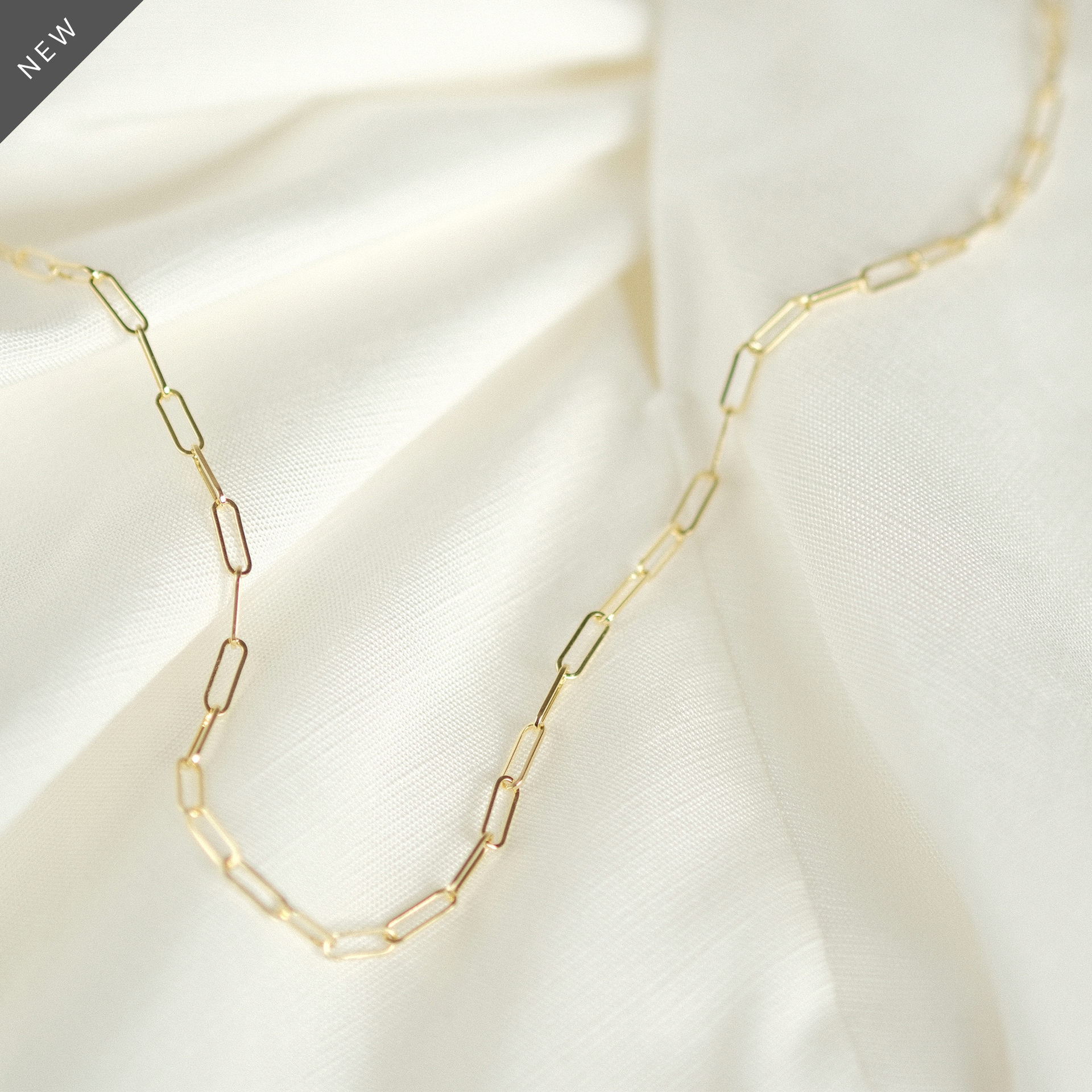 Paperclip Chain Necklace | ayū – ayulabel.com