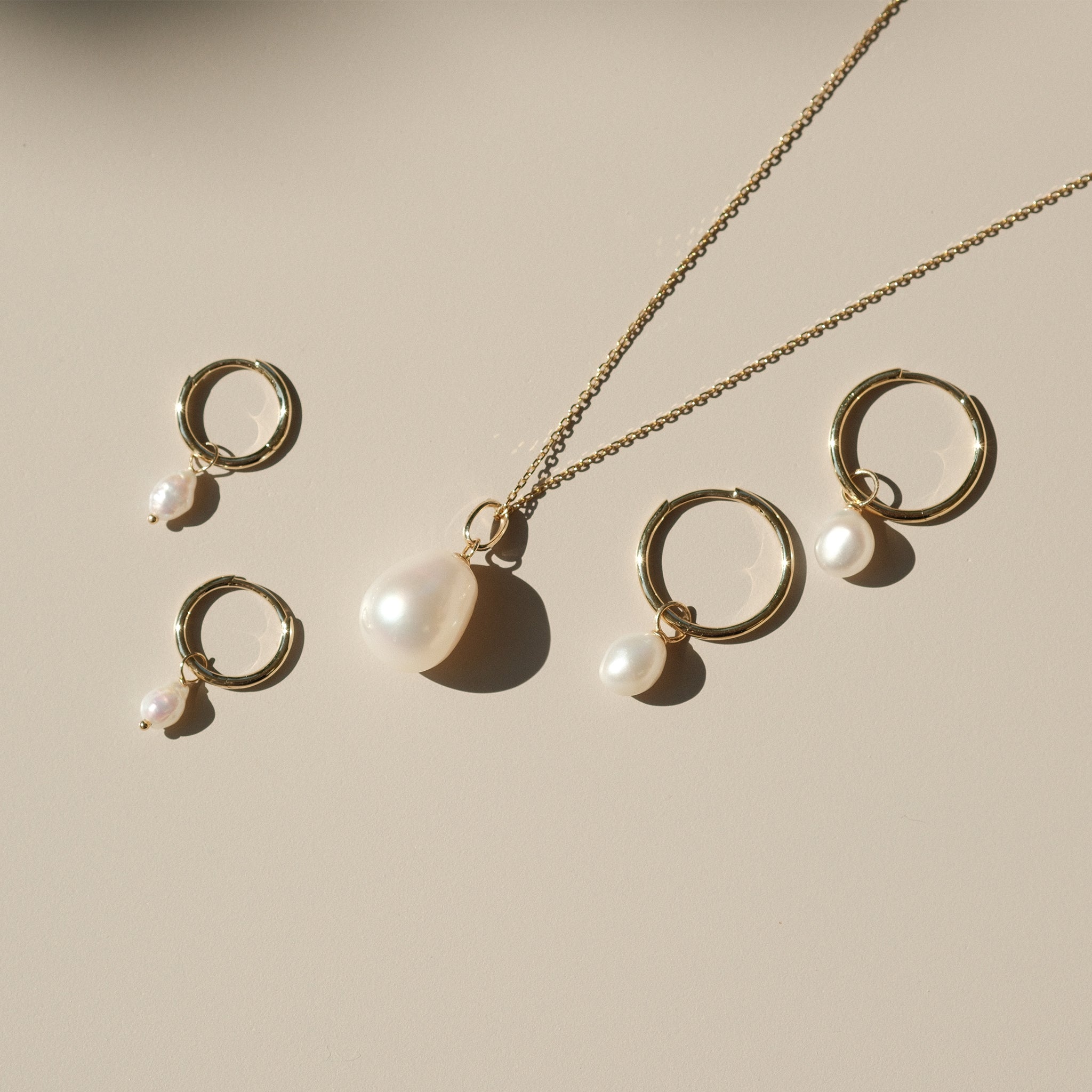 Mini Pearl Charm (Pair)