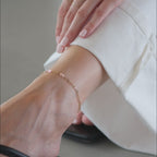 Paperclip Chain Anklet