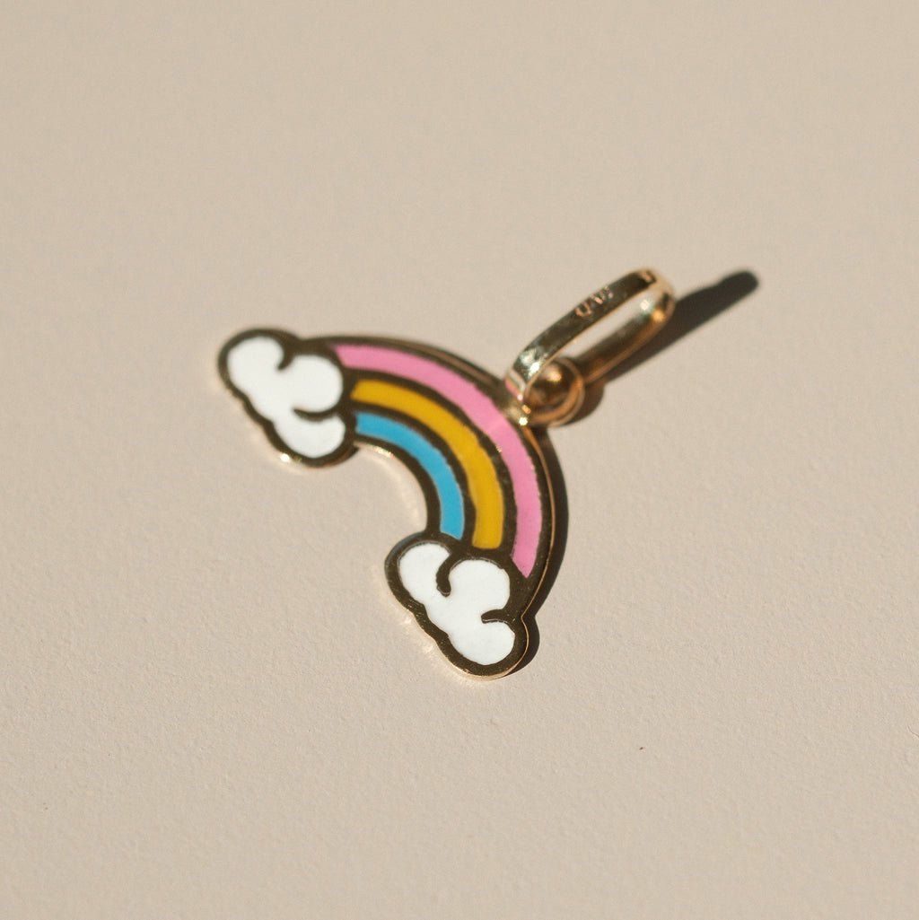 Rainbow & Clouds Pendant