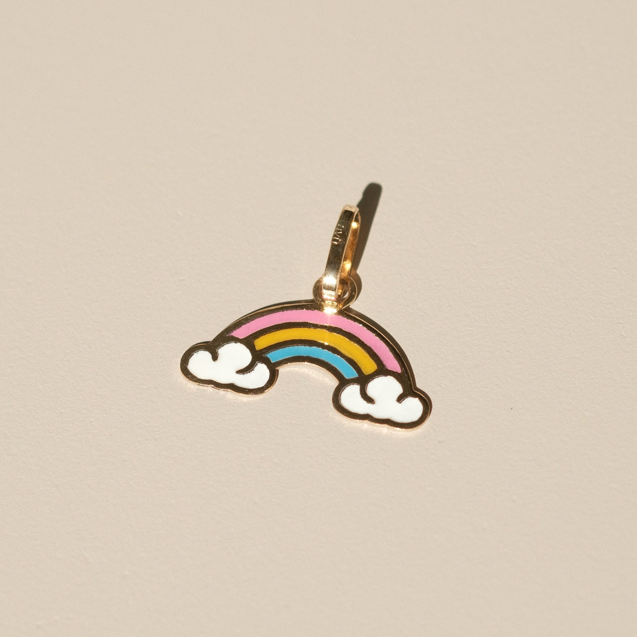 Rainbow & Clouds Pendant