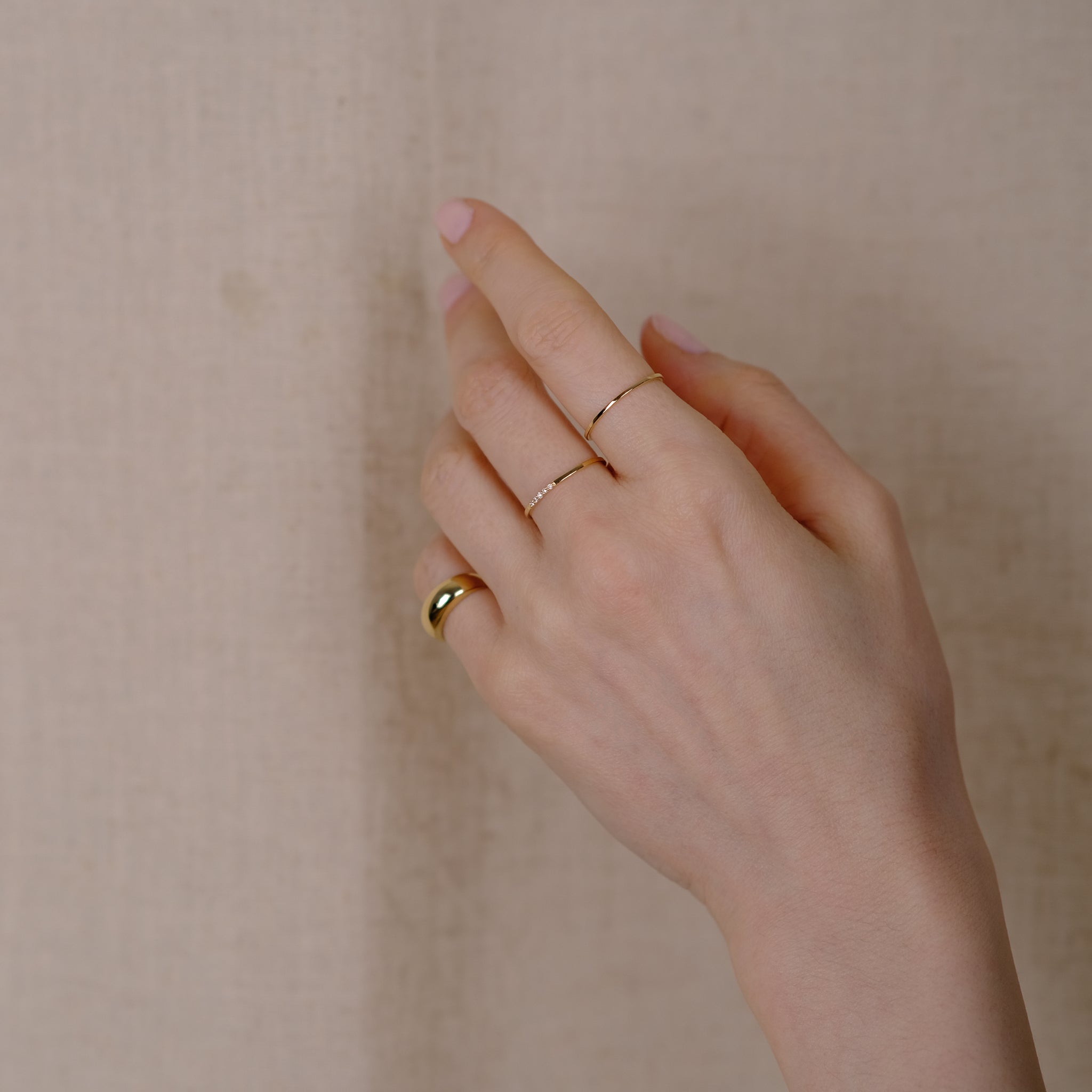 Pinky Dome Ring