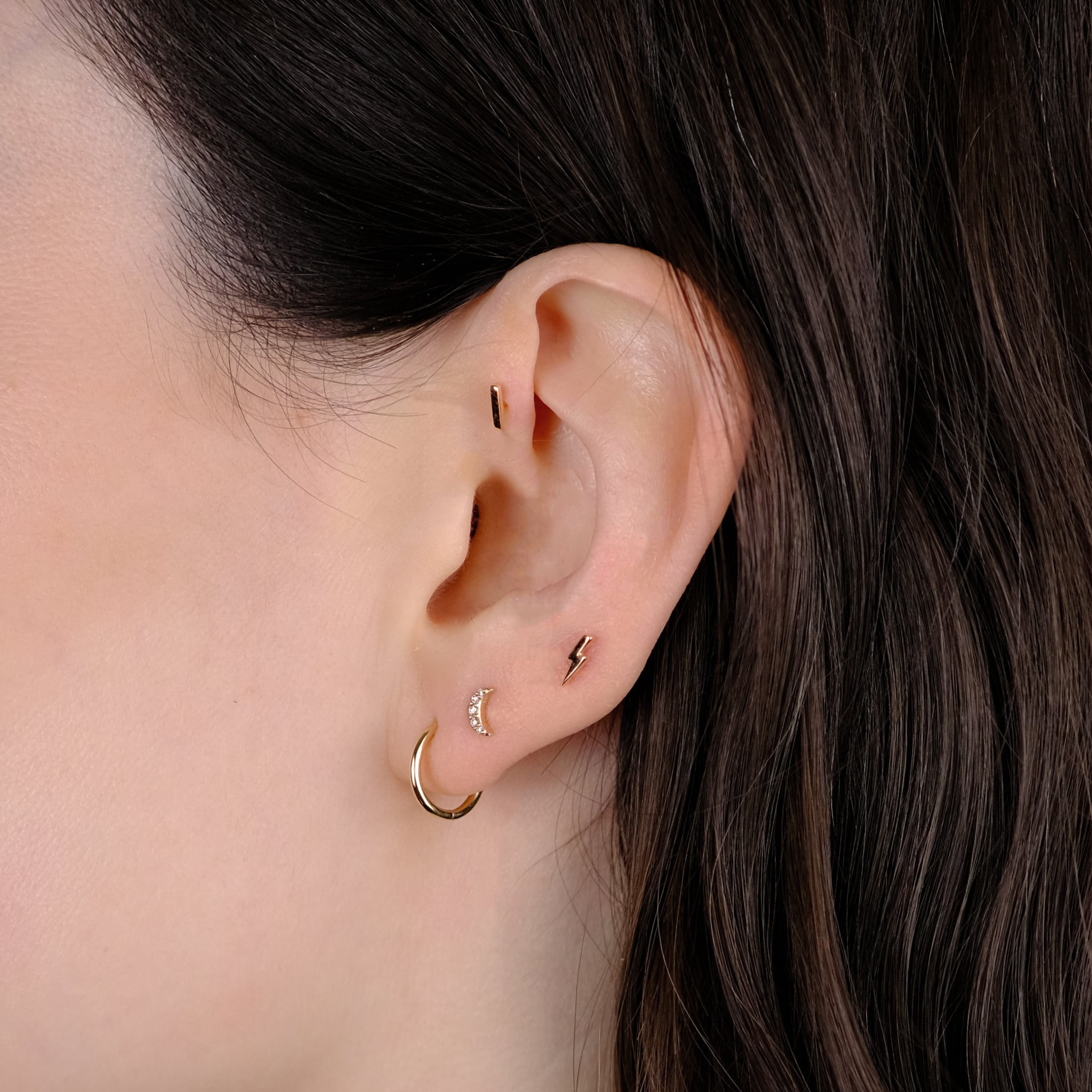 Lightning Bolt Stud